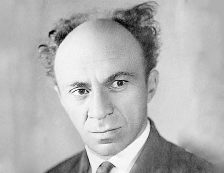 Solomon Mikhoels, directeur du Théâtre juif d'État de Moscou, 1936