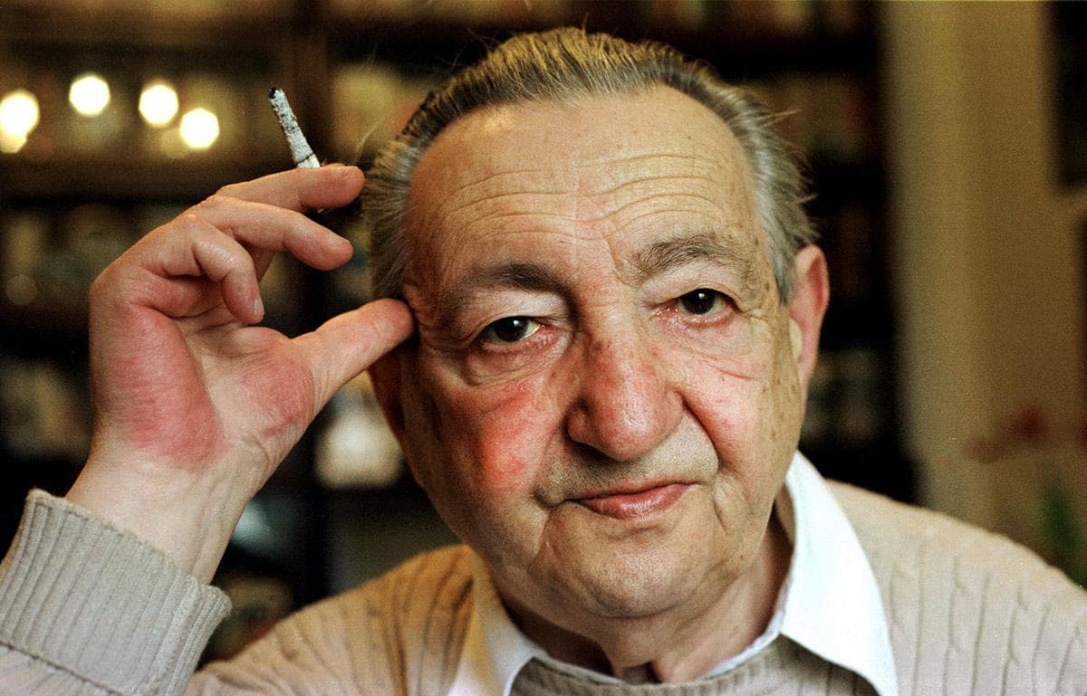 Marek Edelman, dernier commandant survivant du soulèvement du ghetto de Varsovie, photo 2009