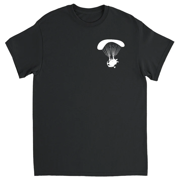 T-shirt Defend Gaza avec parachutiste