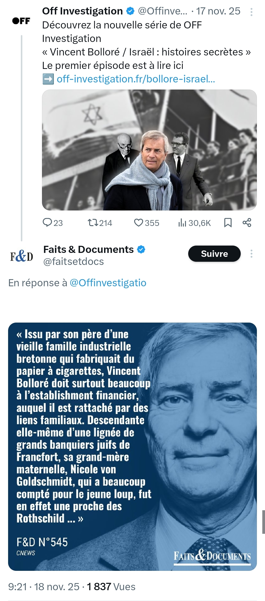 Réponse Faits & Documents